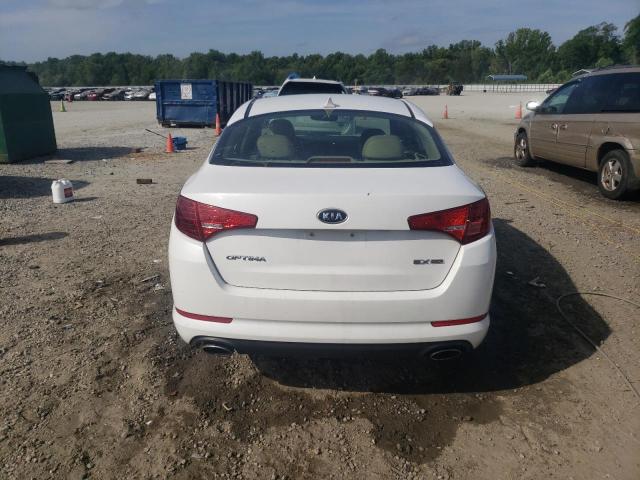 5XXGN4A71CG073139 - 2012 KIA OPTIMA EX WHITE photo 6