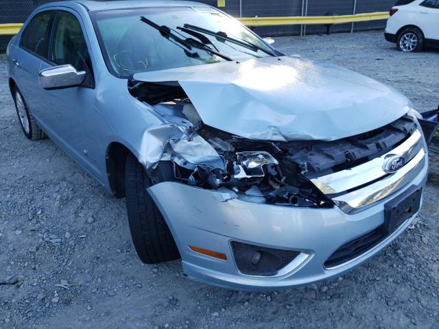 3FADP0L32AR354564 - 2010 FORD FUSION HYBRID SILVER photo 9