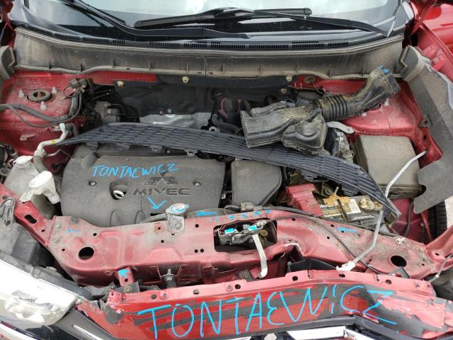 JA4AR3AW9JZ029938 - 2018 MITSUBISHI OUTLANDER ES RED photo 12