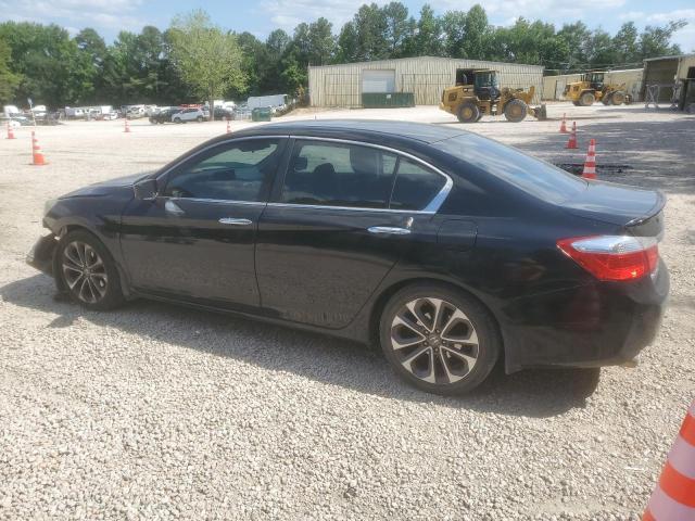 1HGCR2F55DA109413 - 2013 HONDA ACCORD SPORT BLACK photo 2