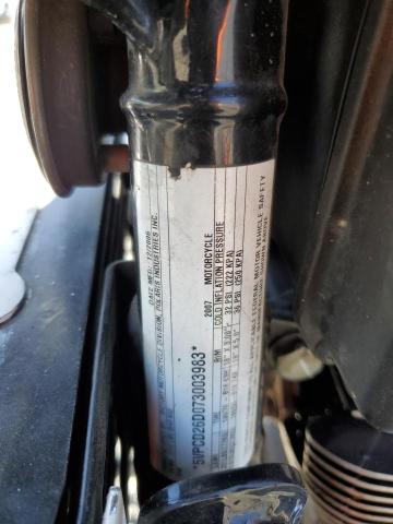 5VPCD26D073003983 - 2007 VICTORY MOTORCYCLES KINGPIN შავი ფოტო 9