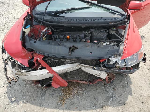 2HGFG12876H538490 - 2006 HONDA CIVIC EX RED photo 11