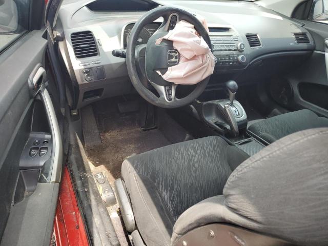 2HGFG12876H538490 - 2006 HONDA CIVIC EX RED photo 8
