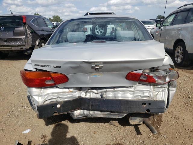 1Y1SK528X2Z417574 - 2002 CHEVROLET PRIZM 4D BASE SILVER photo 6