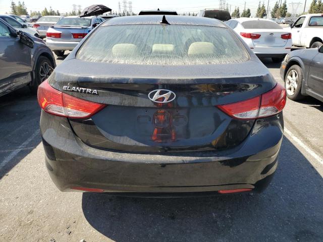 5NPDH4AE1DH251159 - 2013 HYUNDAI ELANTRA GLS BLACK photo 6