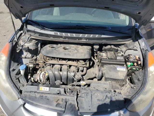 KMHDH4AE5DU977625 - 2013 HYUNDAI ELANTRA GLS SILVER photo 11