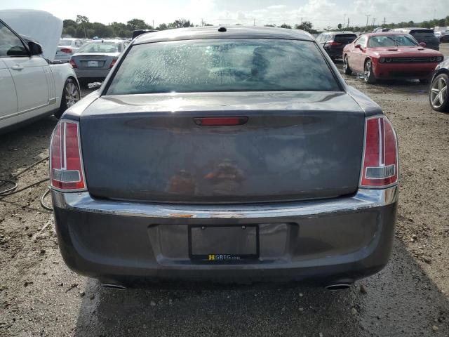 2C3CCAAG1EH181347 - 2014 CHRYSLER 300 GRAY photo 6