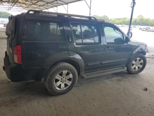 5N1AR18U37C645852 - 2007 NISSAN PATHFINDER LE 黑色 照片 3