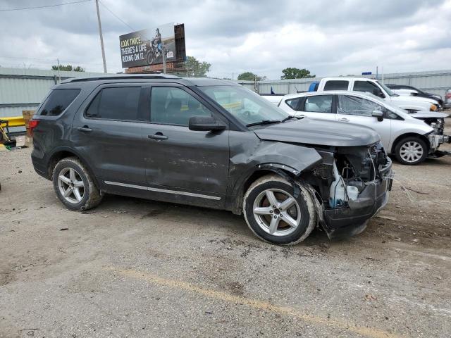 1FM5K7D80JGA35621 - 2018 FORD EXPLORER XLT فحمي صورة 4