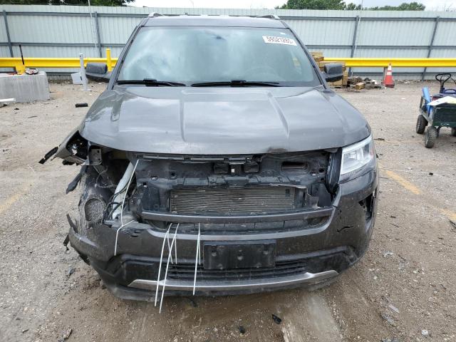 1FM5K7D80JGA35621 - 2018 FORD EXPLORER XLT فحمي صورة 5