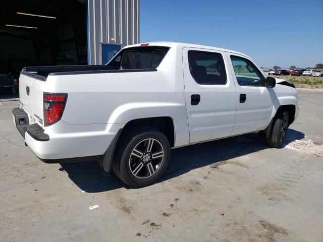 5FPYK1F77CB001229 - 2012 HONDA RIDGELINE SPORT WHITE photo 3