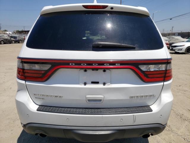 1C4SDJET6FC708184 - 2015 DODGE DURANGO CITADEL WHITE photo 6