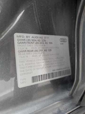 WA18NAF43JA031124 - 2018 AUDI A4 ALLROAD PREMIUM PLUS GRAY photo 12