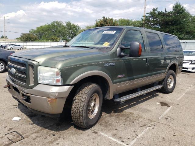 1FMSU45P05EA49635 - 2005 FORD EXCURSION EDDIE BAUER GREEN photo 1