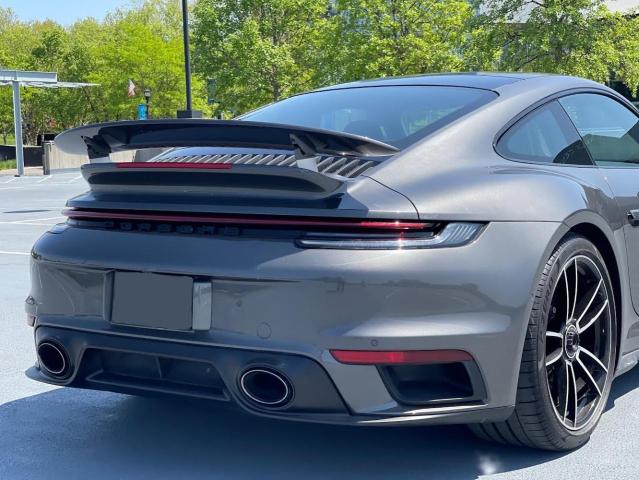 WP0AD2A98MS258844 - 2021 PORSCHE 911 TURBO GRAY photo 4