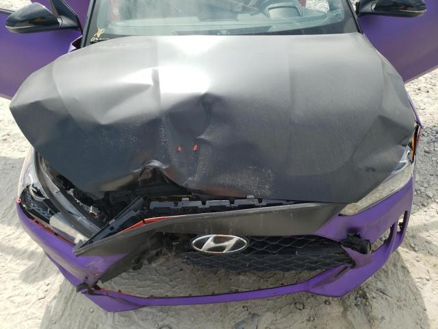 KMHTH6AB6KU015747 - 2019 HYUNDAI VELOSTER TURBO PURPLE photo 11