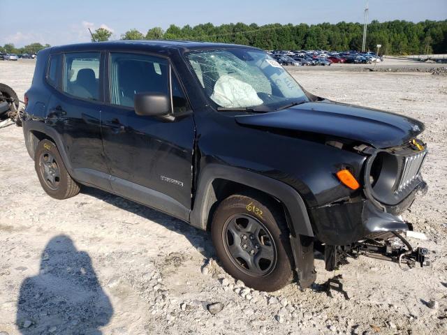 ZACCJAABXHPF38484 - 2017 JEEP RENEGADE SPORT BLACK photo 4