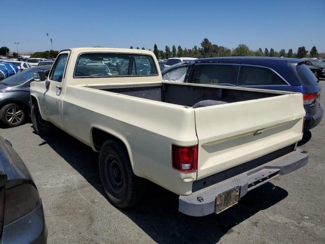 1GCGC24W0CJ155484 - 1982 CHEVROLET C20 YELLOW photo 2