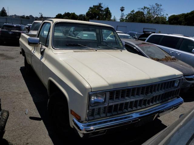 1GCGC24W0CJ155484 - 1982 CHEVROLET C20 YELLOW photo 5