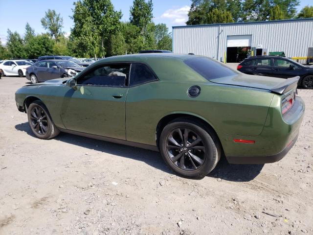 2C3CDZGG8LH135367 - 2020 DODGE CHALLENGER SXT GREEN photo 2