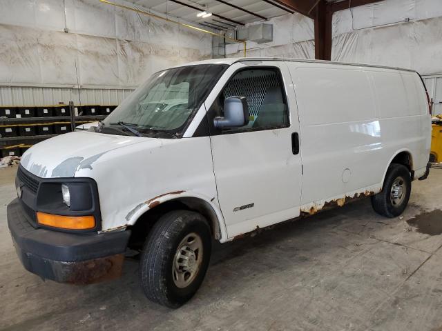 1GCHG35V251136250 - 2005 CHEVROLET EXPRESS G3 WHITE photo 1