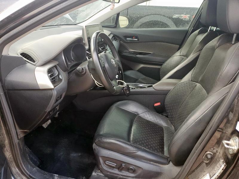 JTNKHMBX8M1115699 - 2021 TOYOTA C-HR XLE შავი ფოტო 7