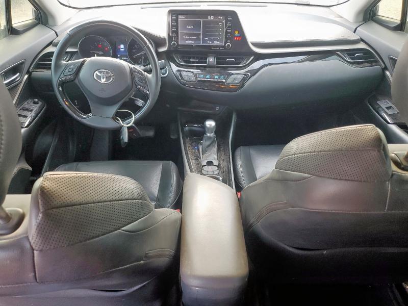 JTNKHMBX8M1115699 - 2021 TOYOTA C-HR XLE შავი ფოტო 8