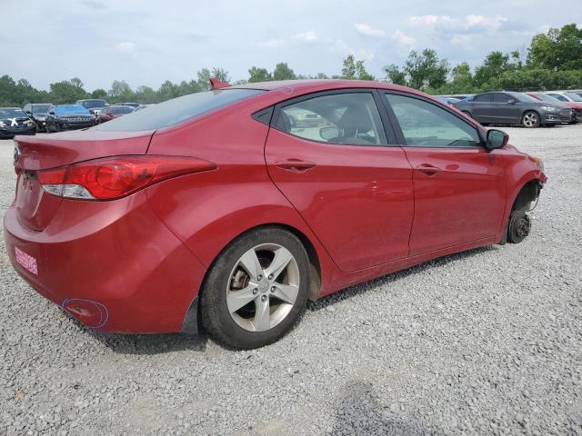 KMHDH4AE0DU948243 - 2013 HYUNDAI ELANTRA GLS RED photo 3