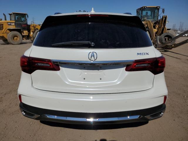 5J8YD3H87JL006818 - 2018 ACURA MDX ADVANCE WHITE photo 6