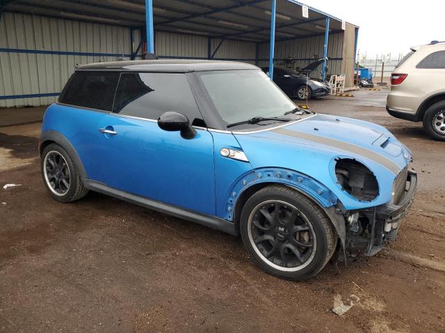 WMWSV3C55BTY21984 - 2011 MINI COOPER S BLUE photo 4