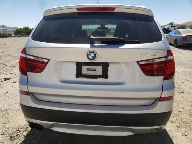 5UXWX9C57D0A18049 - 2013 BMW X3 XDRIVE28I SILVER photo 6