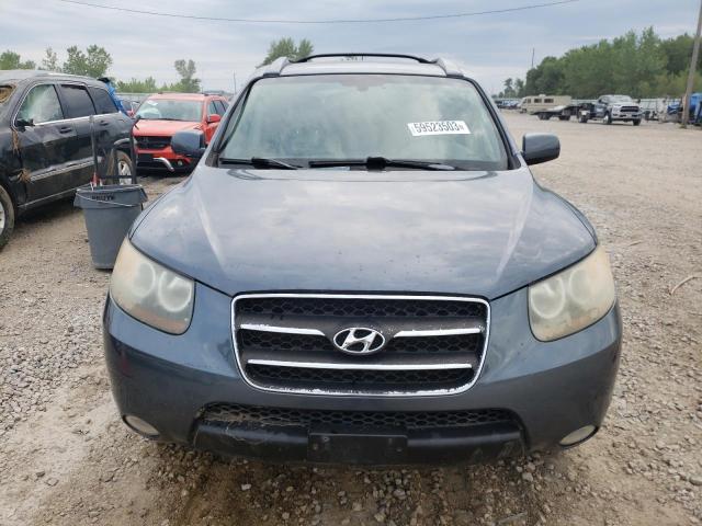 5NMSH13E97H127130 - 2007 HYUNDAI SANTA FE SE BLUE photo 5