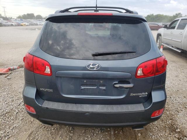 5NMSH13E97H127130 - 2007 HYUNDAI SANTA FE SE BLUE photo 6