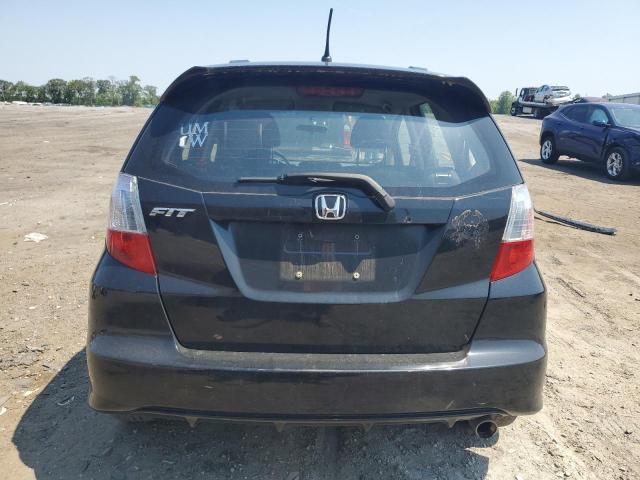 JHMGE8H56CC018616 - 2012 HONDA FIT SPORT BLACK photo 6