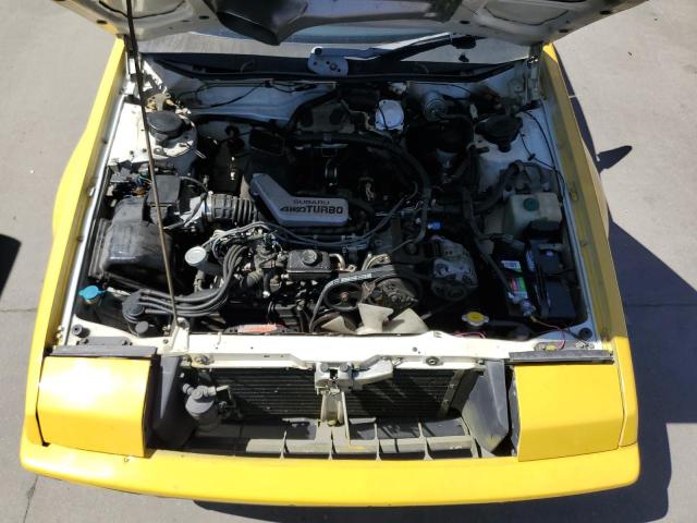 JF2AX75B0HF304653 - 1987 SUBARU XT GL-10 YELLOW photo 11