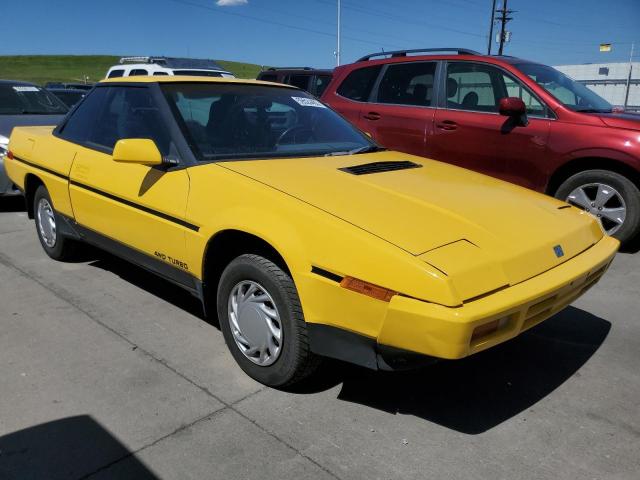 JF2AX75B0HF304653 - 1987 SUBARU XT GL-10 YELLOW photo 4