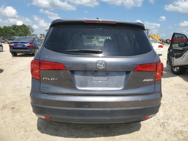 5FNYF6H57HB002541 - 2017 HONDA PILOT EXL CHARCOAL photo 6