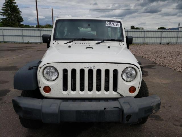 1J4GZ39149L709764 - 2009 JEEP WRANGLER U X WHITE photo 5