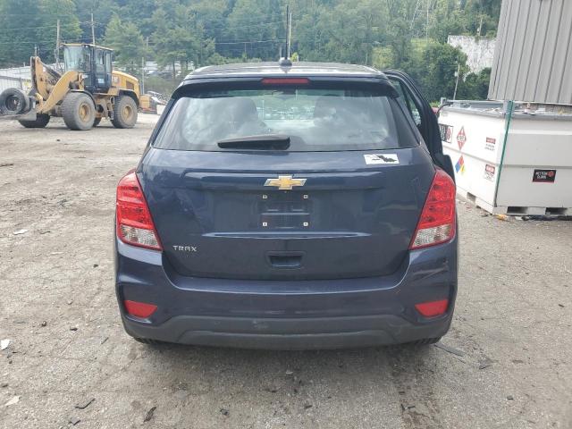 3GNCJKSB7JL249072 - 2018 CHEVROLET TRAX LS BLUE photo 6