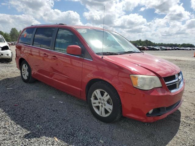 2C4RDGDG2DR795799 - 2013 DODGE GRAND CARA CREW RED photo 4