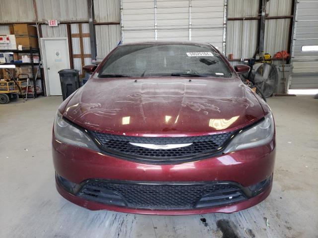 1C3CCCBB2FN714748 - 2015 CHRYSLER 200 S MAROON photo 5