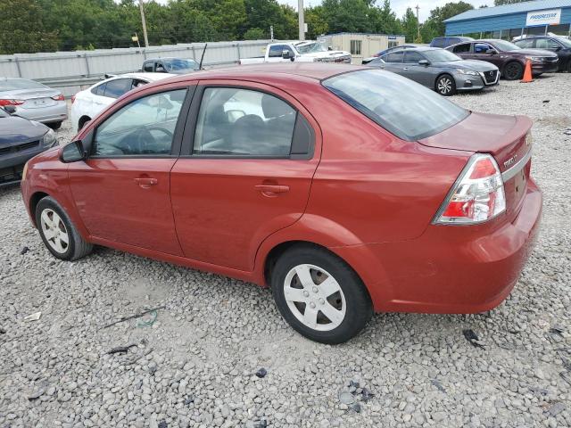 KL1TD5DE8BB211398 - 2011 CHEVROLET AVEO LS 勃艮第红 照片 2