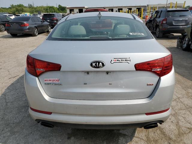 5XXGM4A76DG168509 - 2013 KIA OPTIMA LX SILVER photo 6