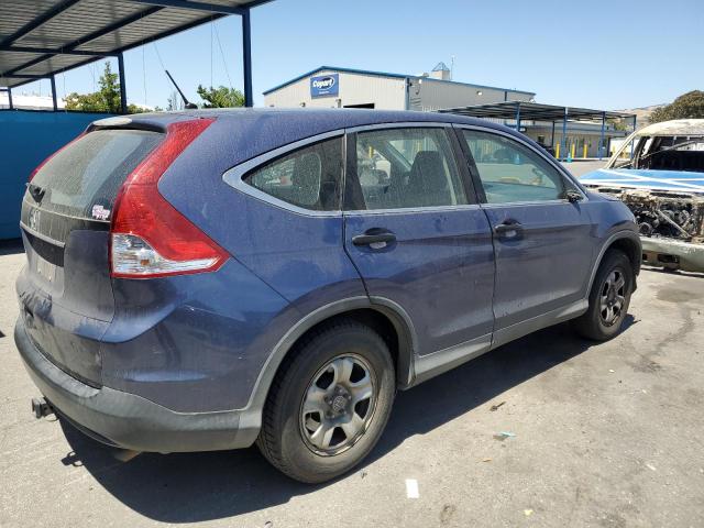 2HKRM3H38EH549371 - 2014 HONDA CR-V LX BLUE photo 3