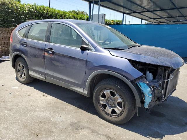 2HKRM3H38EH549371 - 2014 HONDA CR-V LX BLUE photo 4