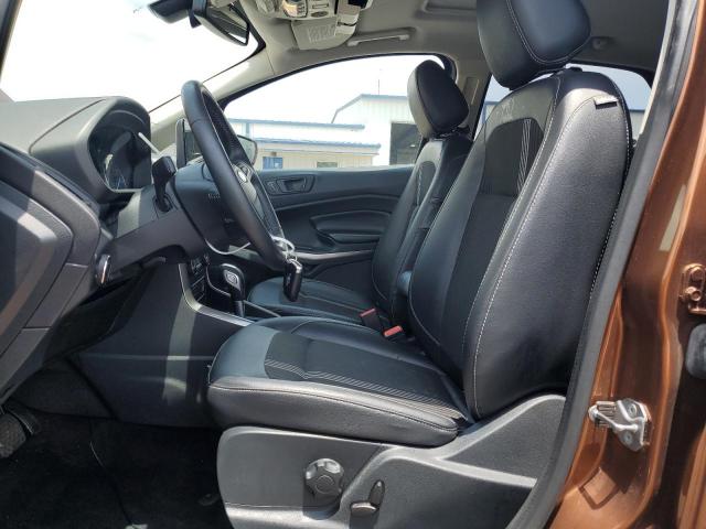 MAJ6S3JLXKC293637 - 2019 FORD ECOSPORT SES Orange photo 7