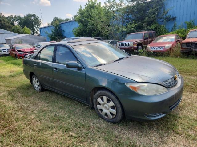 4T1BF32K82U511678 - 2002 TOYOTA CAMRY LE GREEN photo 1