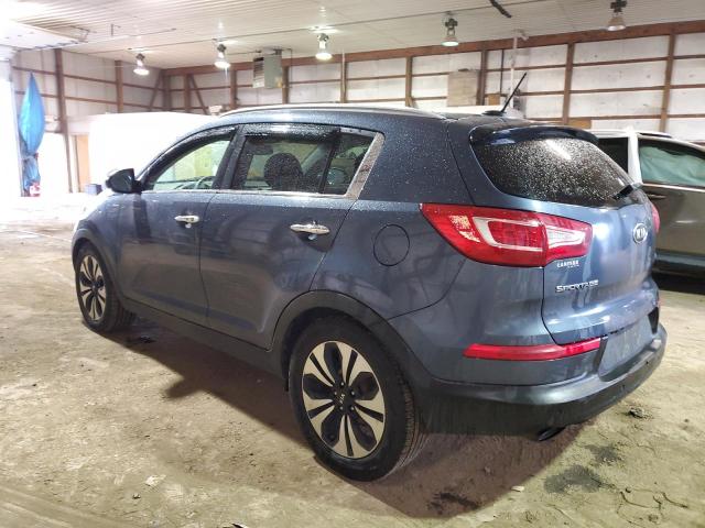 KNDPCCA62C7279344 - 2012 KIA SPORTAGE SX BLUE photo 2