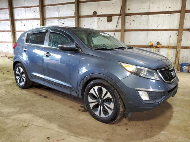 KNDPCCA62C7279344 - 2012 KIA SPORTAGE SX BLUE photo 4