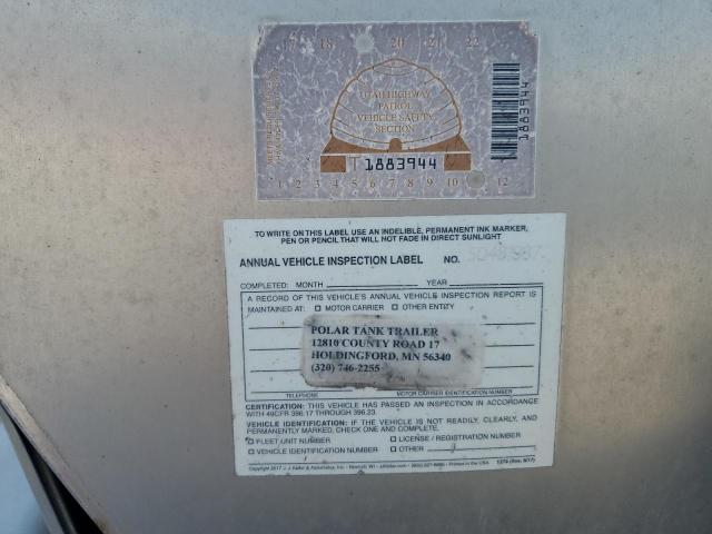 1PMHR2244K1051854 - 2019 UTILITY TRAILER فضي صورة 10